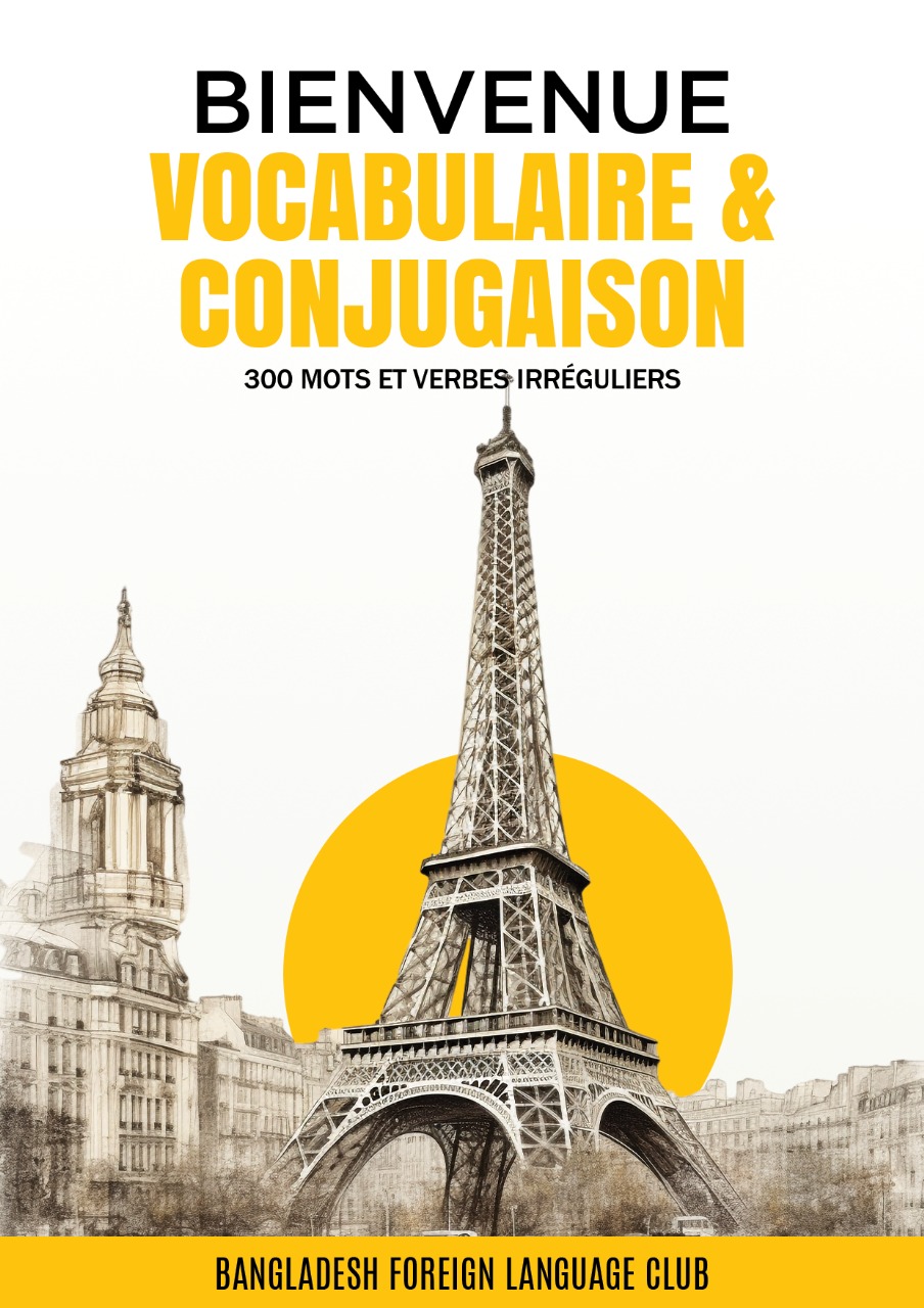 Bienvenue Vocabulaire &amp; Conjugaison cover